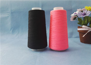 100% fil tourné par noyau coloré de polyester, fil de tissage de polyester fait sur commande