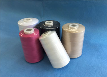 40s/2 lissent le fil de couture du polyester 100 pour blanc cru de chaussure/tissu ou teint