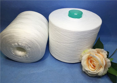 Fil 100% blanc cru de polyester pour coudre la tension élevée sans noeuds 60S/2/3