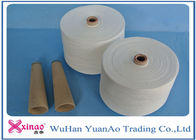 Fabricants de papier de fils de polyesters de noyau, fils de polyesters blancs crus