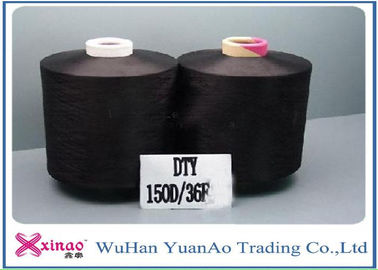 Aspiration teinte de polyester donnant au fil une consistance rugueuse DTY 300d 72F pour tricoter à la main/cousant