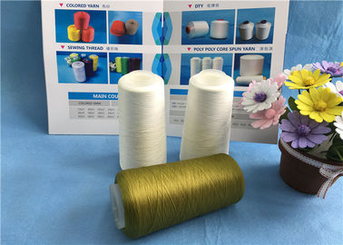 Fil 100% texturisé d'aspiration du polyester 150D/48F pour blanc cru de couture/de tricotage
